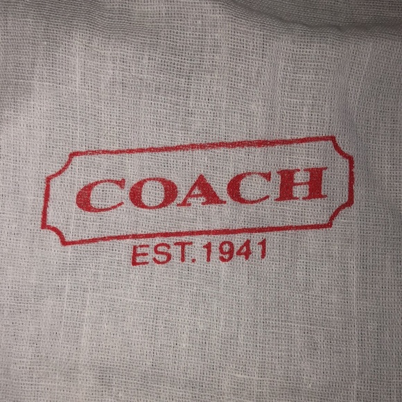 Authentic COACH  DUST BAG perfect for storage ( sunglasses, wallet, keychain) - Picture 4 of 4